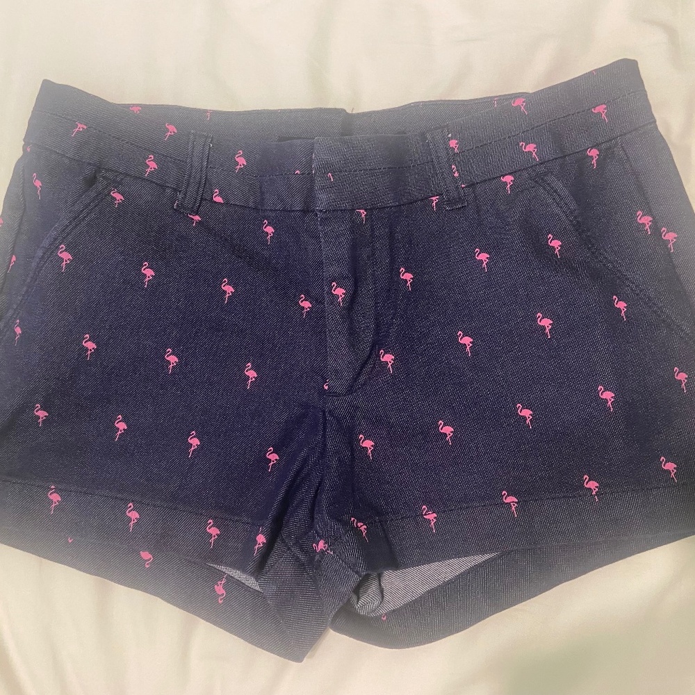 Francesca’s Harper Women's Shorts Flamingo Medium